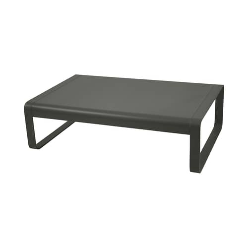 Table basse Bellevie métal vert gris / Aluminium - 103 x 75 cm - Fermob - Romarin - Aluminium laqué