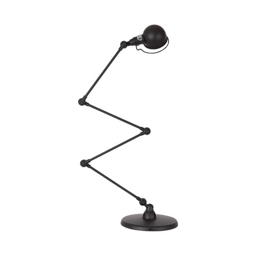 Floor lamp Signal Zigzag Jieldé 4 arms - H max 120 cm - Black