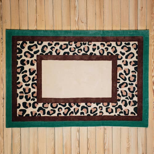 Tapis Green Safari / 240 x 170 cm - Tufté main - COLORTHERAPIS - 240 x 170 cm - Laine vierge de Nouvelle-Zélande