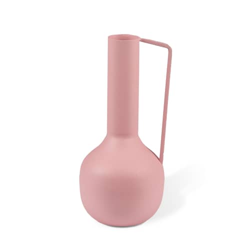Roman Vase metal pink multicoloured / Set of 4 - Metal (decorative use only) - Pols Potten - Pink hues - Lacquered iron
