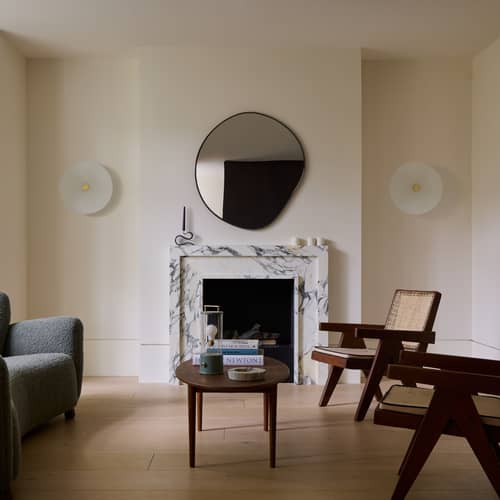 Magma Wall light glass white / Ceiling light - Recycled / Ø 42.5 cm - TALA - White / Brass - Polished brass, Recycled glass