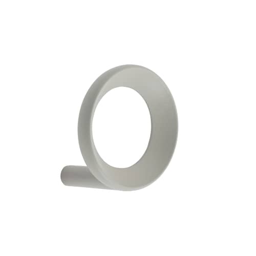 Loop Small Hook metal grey / Ø 4.4cm - Metal - Normann Copenhagen - Warm grey - Zinc