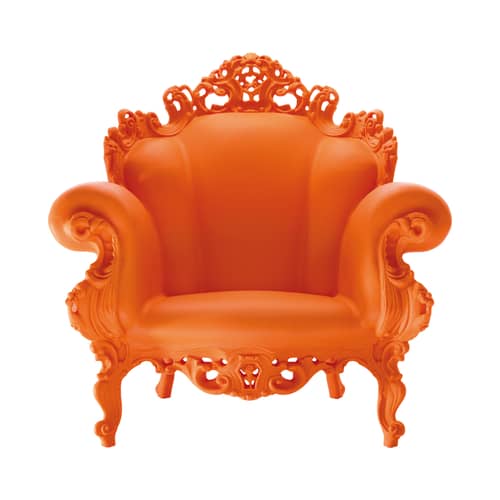 Sessel Magis Proust plastikmaterial orange - Magis - Orange - rotationsgeformtes Polyäthylen