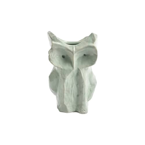 Vaso Hibou Large ceramica blu di Marni / H 30 cm - Serax - Azzurro - Gres