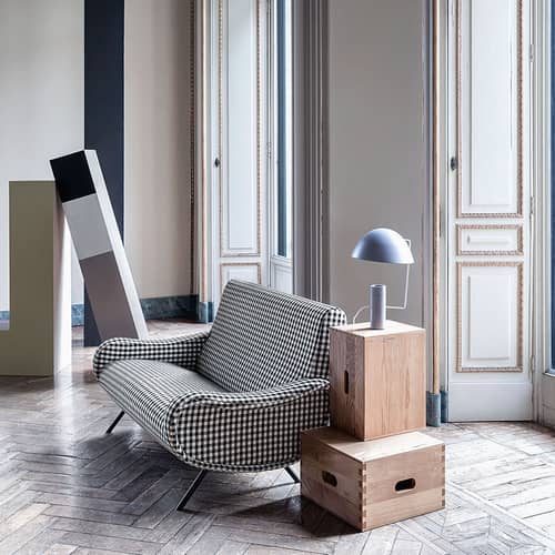 Tabouret LC14 Cabanon CASSINA / Le Corbusier, 1952 - Bois naturel