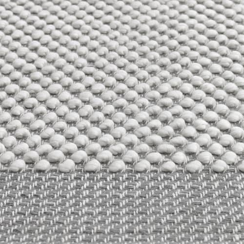 Teppich Pebble textil grau / handgewebt - 170 x 240 cm - Muuto - Hellgrau - Jutefaser, Wolle