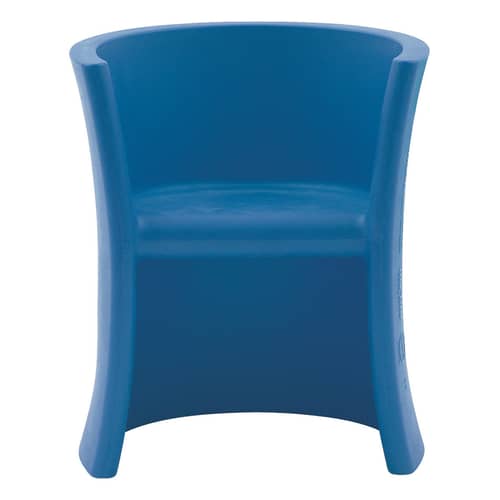Fauteuil enfant Trioli plastique bleu - Magis - Bleu - Polyéthylène