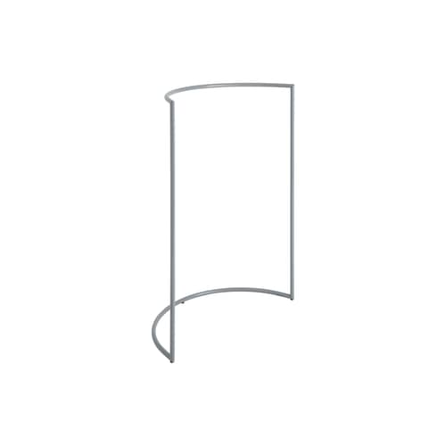Portant Colour Rack métal gris / Forme C - L 112 x P 54 cm - Hay - Gris - Acier thermolaqué