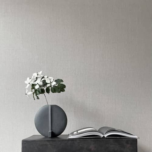 Guggenheim Small Vase ceramic black / Ø 23 cm - 101 COPENHAGEN - Black & White - Ceramic
