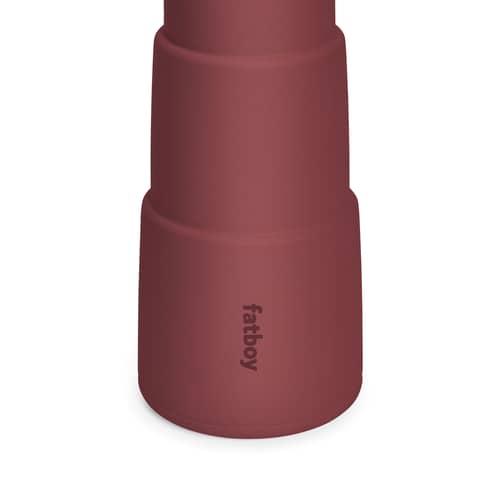 Bougeoir Spire métal rouge Step / H 26 cm - Fatboy - Prune - Aluminium