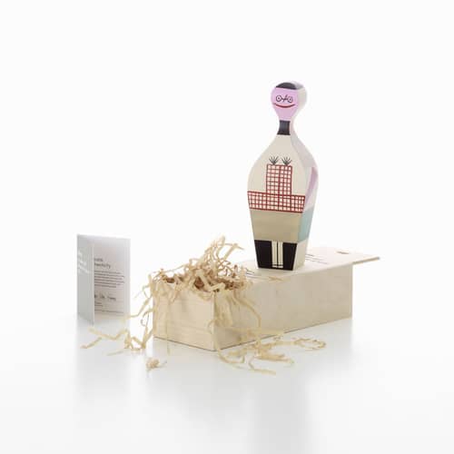 Décoration Wooden Dolls - No. 8 / By Alexander Girard, 1952 - Vitra - No. 8 - Sapin
