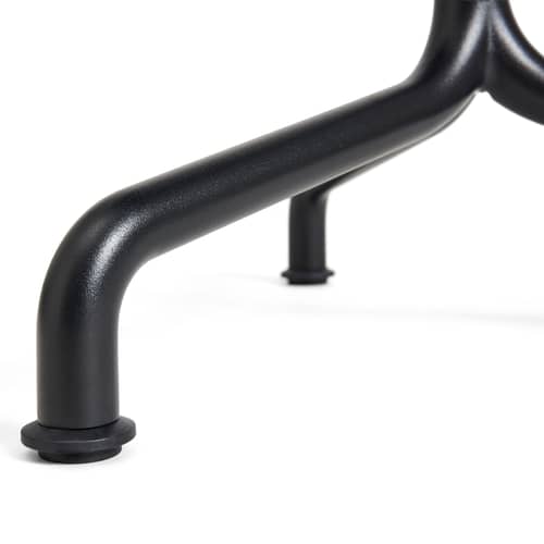 quadratischer Tisch Deville metall schwarz / 55 x 55 cm - Hay - Anthrazit - 