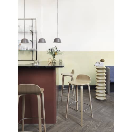 Suspension Ambit Mini métal noir / Ø 16,5 cm - Muuto - Noir - Aluminium