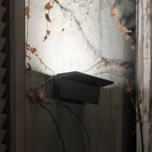 Applique bagno Zena LED metallo nero / IP44 - Nemo - Nero - Alluminio