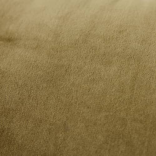 Cuscino Velvet tessuto verde / 60 x 40 cm - HK LIVING - Verde cachi - Cotone, Poliestere, Velluto