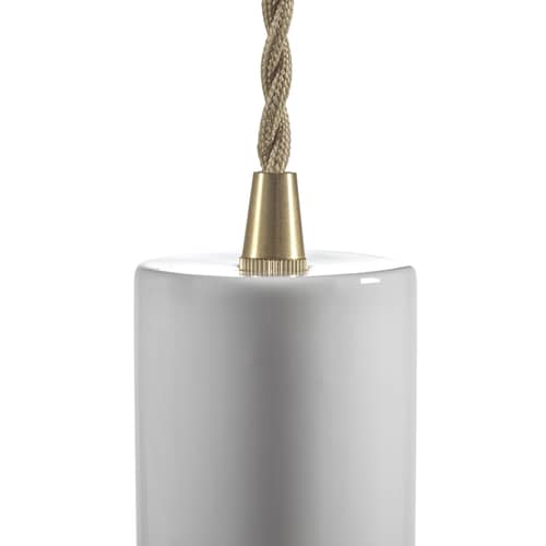 Olympia n°3 Pendant ceramic white / Ø 5.5 x H 27 cm - Serax - N°3 / Ø 5.5 x H 27 cm - China
