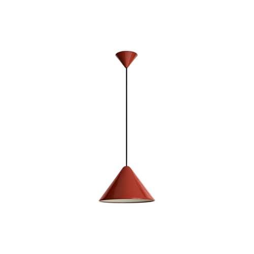 Sospensione Compass metallo rosso / Ø 26 cm - Hay - Rosso - Alluminio laccato
