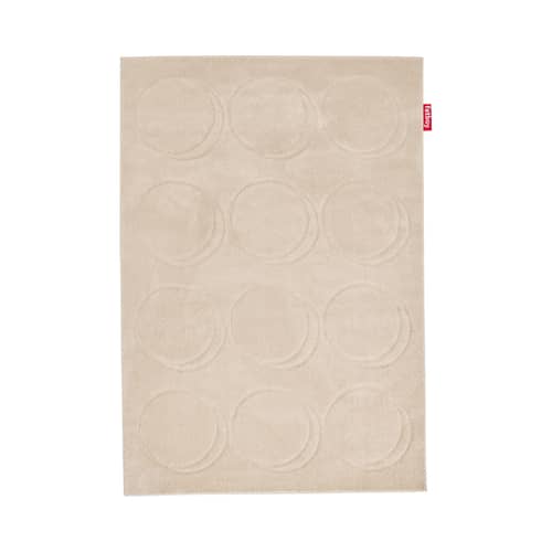 Tapis Dot tissu beige / 160 x 230 cm - Fatboy - Creamy Camel - Polypropylène