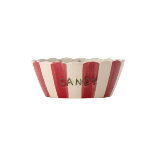Chip - Candy Bowl ceramic red / Ø 17 x H 7 cm - Bloomingville - Candy Pink / Red / Ø 17 x H 7 cm - Sandstone