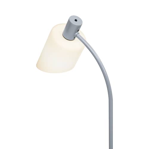 Lampadaire La Lampe de Bureau Reading verre blanc / Liseuse - Charlotte Perriand, 1965 - Nemo - Blanc - Acier, Verre