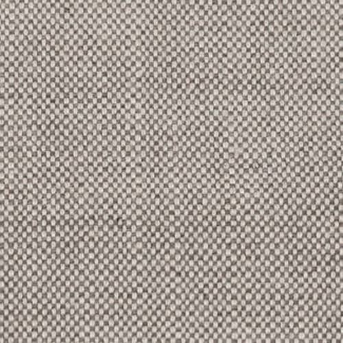 Lento Modular Right Outdoor daybed textile grey natural wood / L 166 cm - Hand-woven polypropylene cord - Vincent Sheppard - Grey cushions / Charcoal cord / Teak - Aluminium, Foam, Outdoor fabric, Polypropylene rope, Solid teak