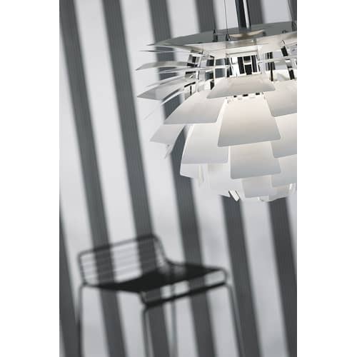 Suspension PH Artichoke métal / Ø 60 cm - Poul Henningsen, 1958 - Louis Poulsen - Acier inox - Acier, Aluminium