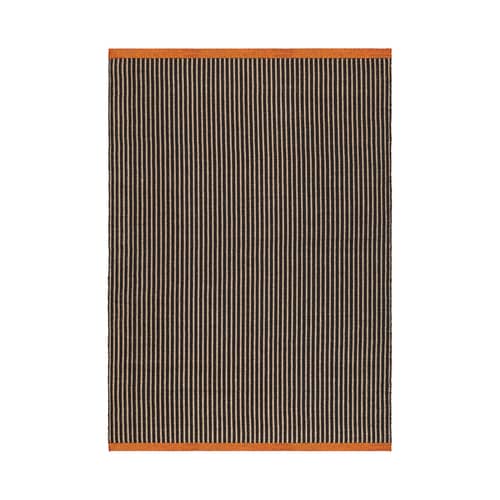Tapis Line noir / 200 x 300 cm - Tom Dixon - 200 x 300 cm - Mélange de jute naturel
