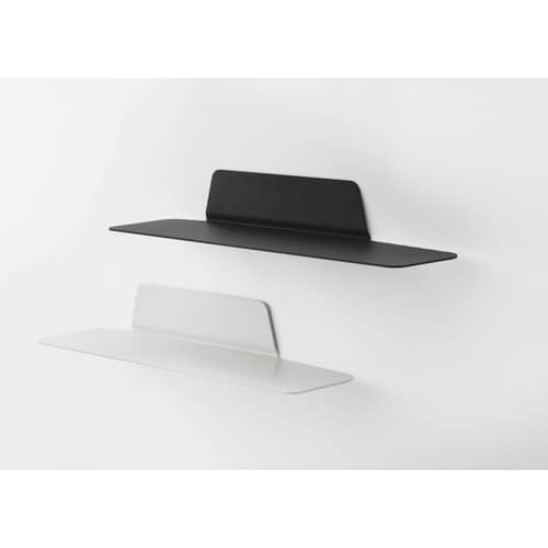 Étagère Jet métal noir / L 80 cm - Normann Copenhagen - Noir - Aluminium anodisé