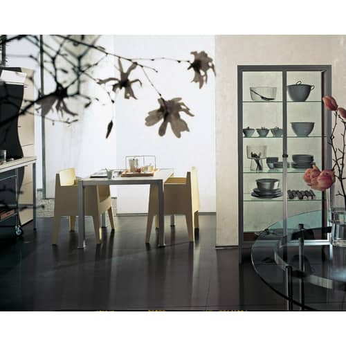 Fauteuil empilable Toy plastique noir - Driade - Noir - Polypropylène