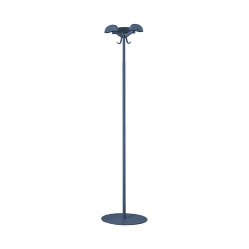 Portemanteau sur pied Alta Tensione - Kartell - Bleu - ABS recyclé, Acier, Aluminium