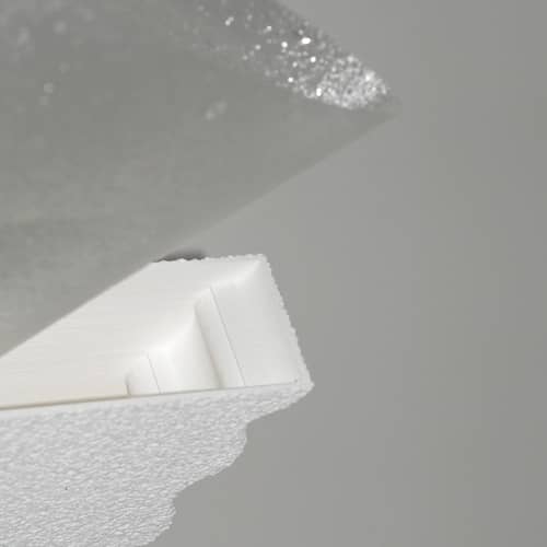 Vase Iter Bowl plastikmaterial weiß - Argot Studio - Weiß - Bioplastik