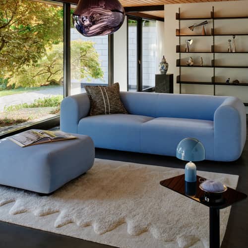 Bell LED Wireless rechargeable lamp plastic material blue - Tom Dixon - Baby blue - ABS