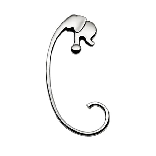 Accroche-sac Jumbo - Alessi - Acier - Acier inoxydable