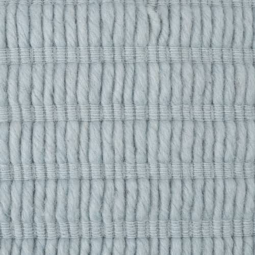 Coussin Ridge bleu / 45 x 45 cm - Tissé main - Tom Dixon - Bleu ciel - Coton, Laine