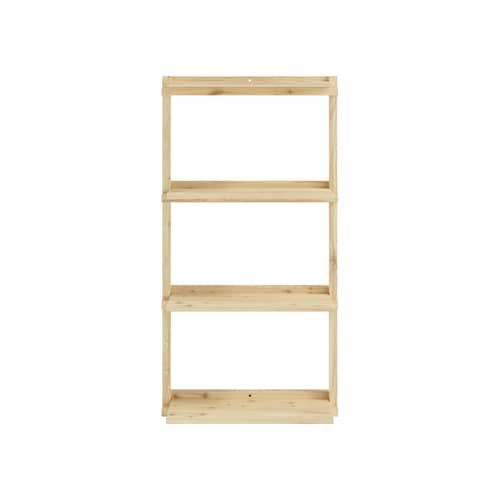 Etagère murale Groove / L 66 x H 127 cm - KARUP DESIGN - L 66 x H 127 cm / Pin - Pin massif certifié FSC