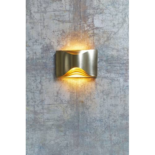 Applique Respiro Small oro metallo / L 23 cm - Metallo - DCW éditions - L 23 cm / Oro - Alluminio anodizzato