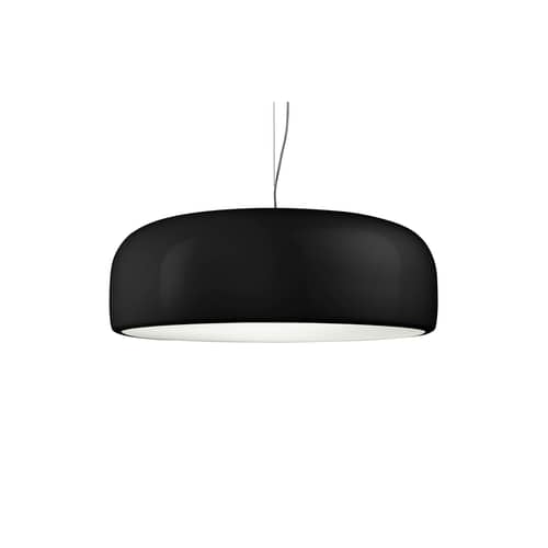 Pendelleuchte Smithfield Pro metall schwarz / LED - Ø 60 cm - Flos - Halogen - schwarz - bemaltes Aluminium