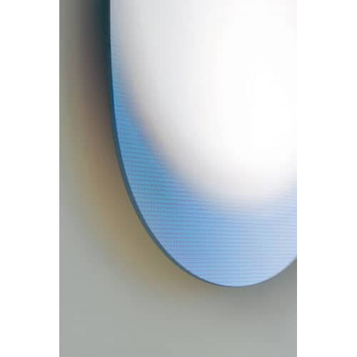 Specchio Shimmer / Vetro - L 100 x H 80 cm - Glas Italia - Multicolore - Vetro