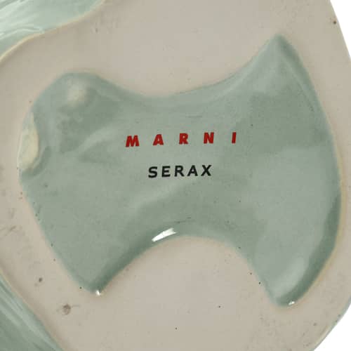 Vase Hibou Small by Marni / H 23 cm - Serax - Bleu clair - Grès