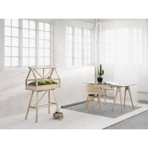 Tiroir / Pour bureau Arco bois naturel  / Seconde vie - Design House Stockholm - Tiroir / Frêne naturel - Frêne