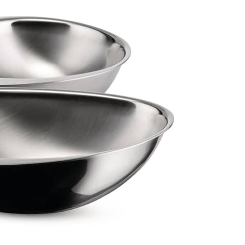 Coppetta Babyboop metallo - Alessi - 3 scomparti - Alluminio