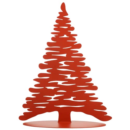 Alessi Bark Tree Christmas decoration - red | Made In Design UK