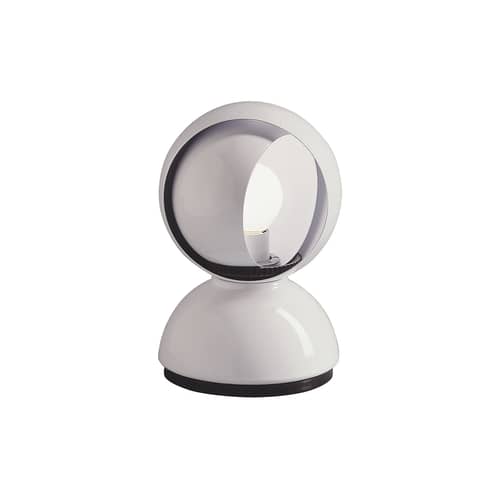 Lampe de table Masters\' Pieces - Eclisse métal blanc / Vico Magistretti , 1965 - Artemide - Blanc - Métal verni