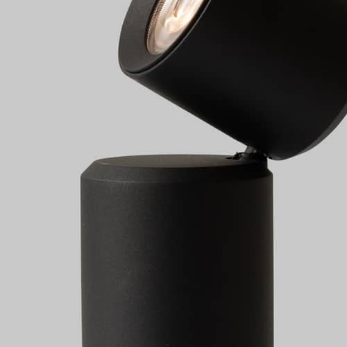 Lampe sans fil rechargeable Milan LED / Applique - Orientable - It\'s about Romi - Noir - Aluminium