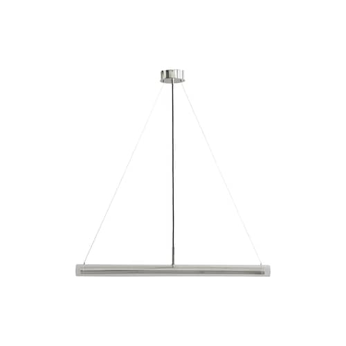 Suspension Frame LED / Ø 6 x L 98 cm - 101 COPENHAGEN - Chromé - Aluminium chromé, Verre