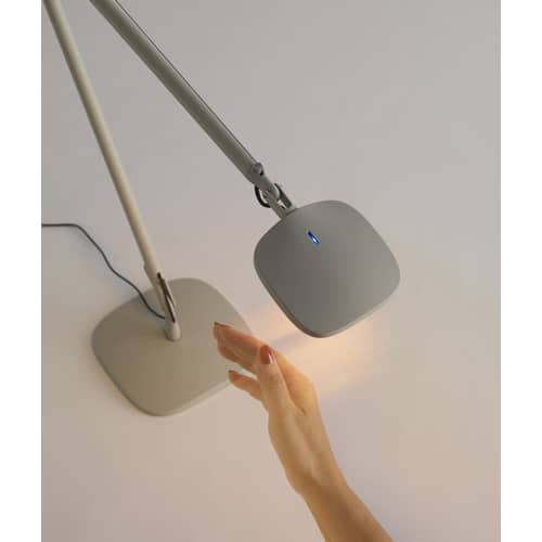 Tischleuchte Volée LED metall weiß - Fontana Arte - Weiß - Aluminium