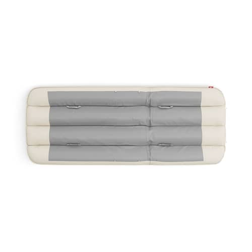 Transat inclinable Sunbun / Matelas inclus - Fatboy - Structure Desert / Coussin Sahara - Aluminium thermolaqué, Mousse, Tissu oléfine, Toile
