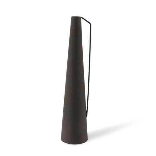 Vase Roman metall schwarz / 4er Set - Metall (nur zu Dekorationszwecken) - Pols Potten - Schwarz - lackiertes Eisen