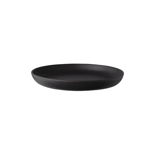 Assiette à dessert Nordic kitchen céramique noir / Ø 18 cm - Grès - Eva Trio - Ø 18 cm / Noir mat - Grès
