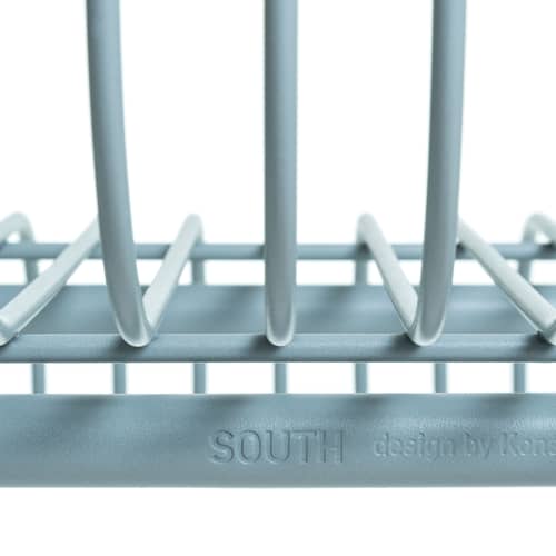 Fauteuil de repas empilable South métal bleu / Konstantin Grcic, 2023 - Magis - Bleu ciel - Acier